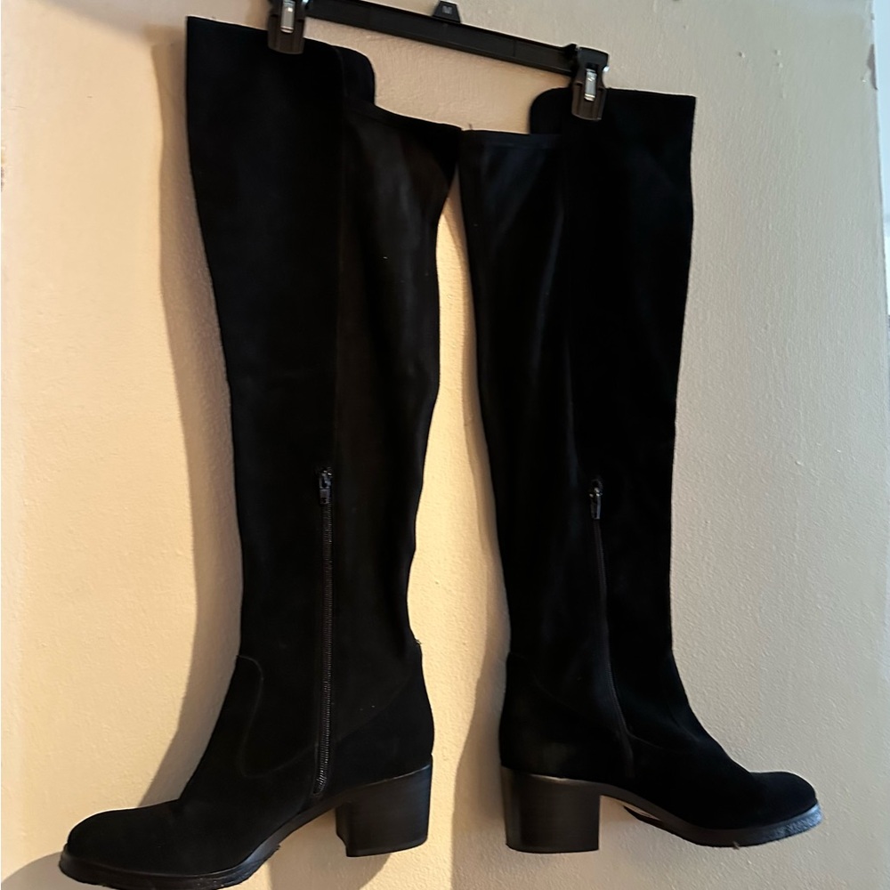 Vince Camuto Black Over-the-Knee Boots